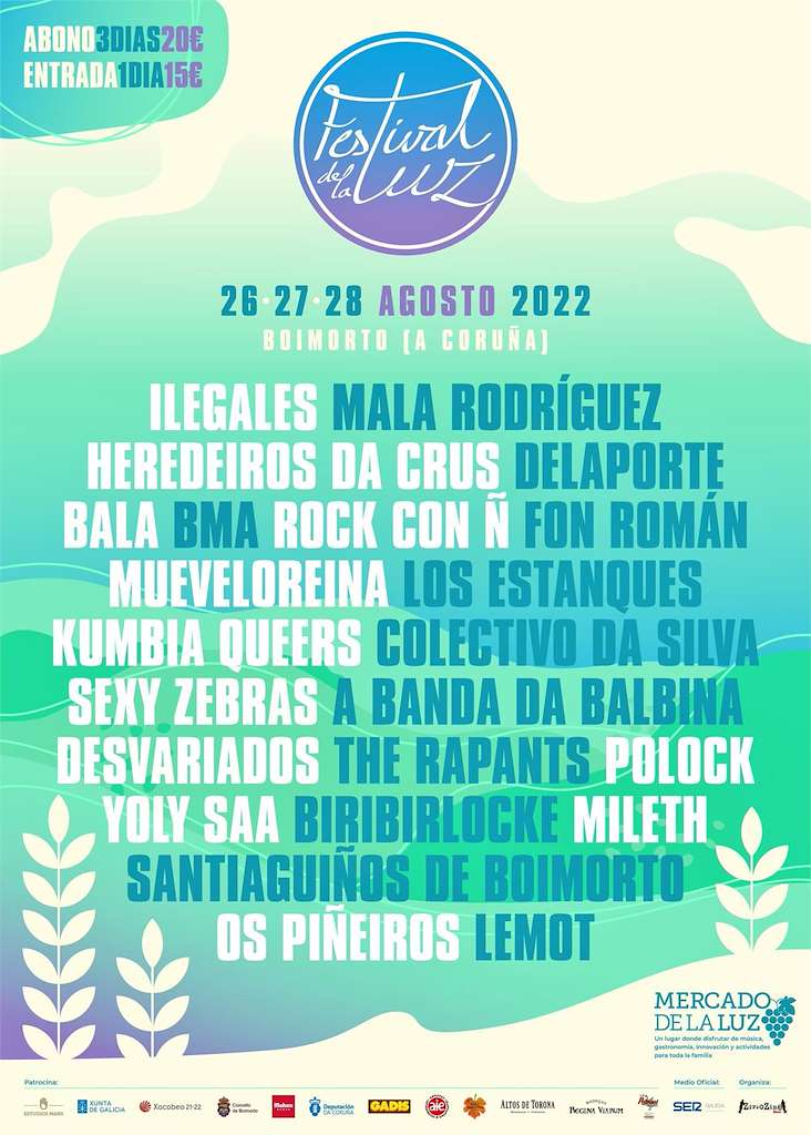 Cartel Festival de la Luz 2022